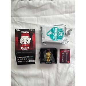 Thrilljoy Pixl Terrifier Art the Clown Gold Chase Variant Open Box (No Code)